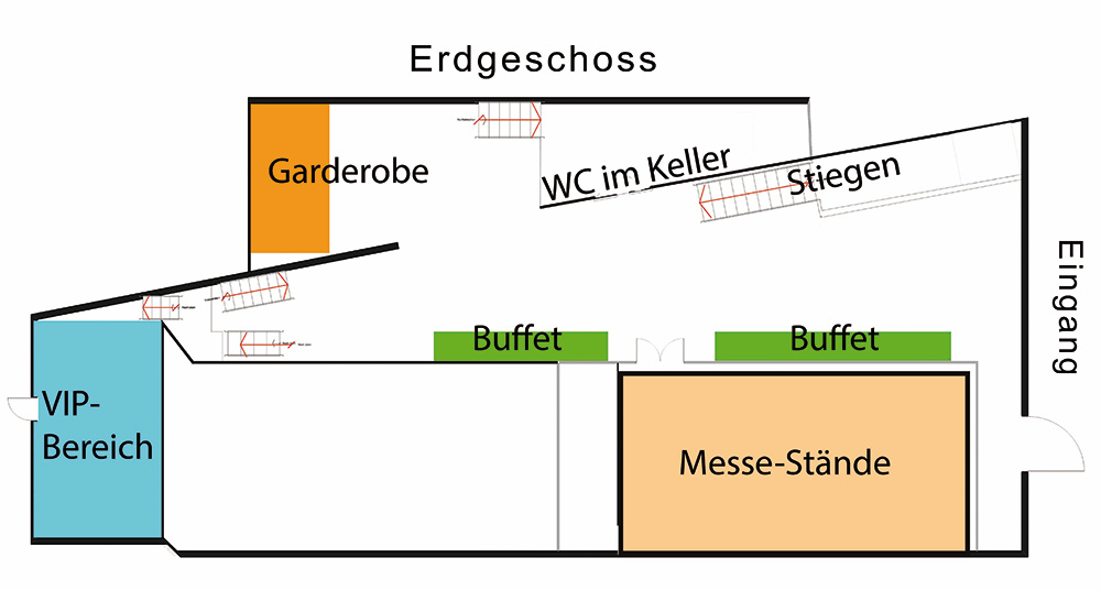 Digbiz Stadtsaal Erdgeschoss