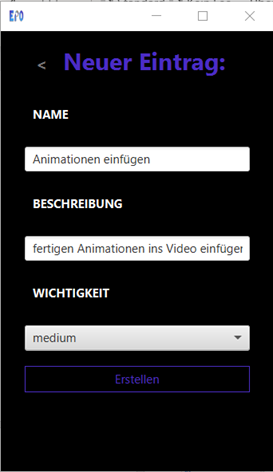 EintragErstellen