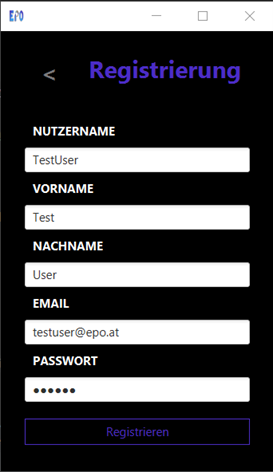 Registrieren